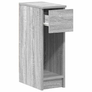 Nachttisch Grau Sonoma mit Schublade