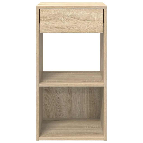 Nachttische Sonoma-Eiche mit Schublade, 2er-Set