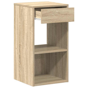 Nachttische Sonoma-Eiche mit Schublade, 2er-Set
