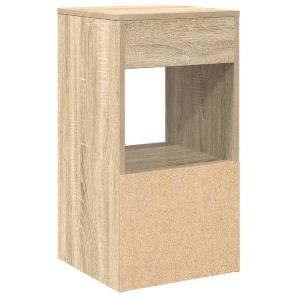 Nachttische Sonoma-Eiche mit Schublade, 2er-Set