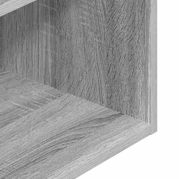 Nachttische mit Schublade, 2er-Set, Grau