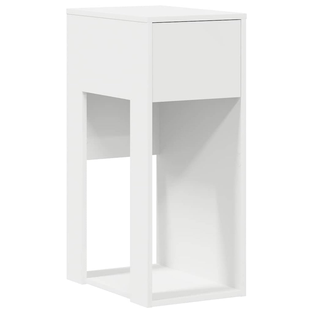 Computerschrank Weiß mit Schublade
