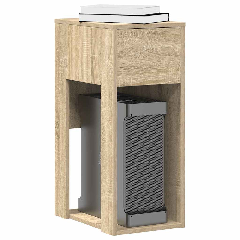 Computerschrank Sonoma-Eiche mit Schublade