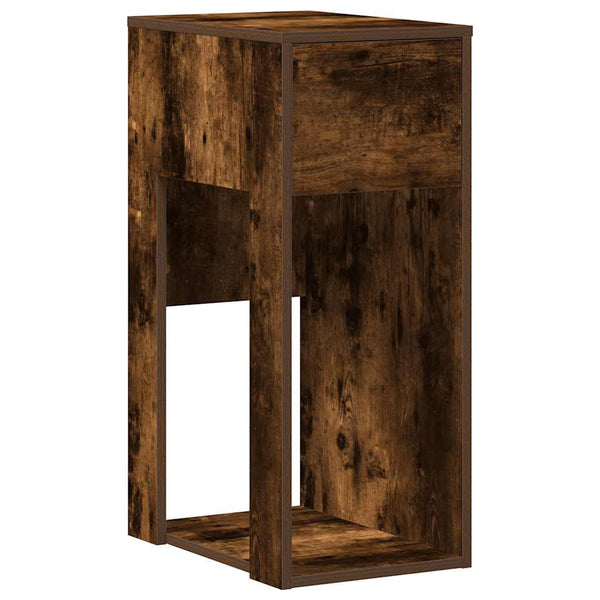 Computerschrank Räuchereiche mit Schublade