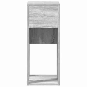 vidaXL Armoire d'ordinateur avec tiroir Gris Sonoma 30x44x74 cm
