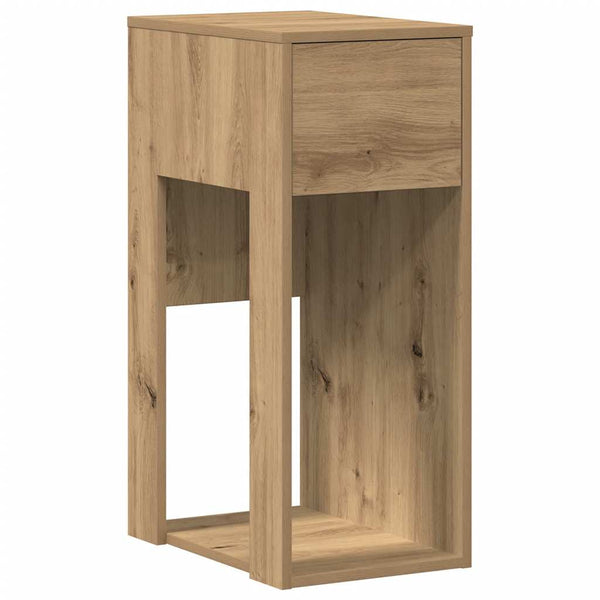 Computerschrank Artisan-Eiche mit Schublade