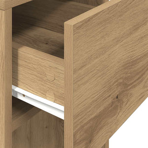 Computerschrank Artisan-Eiche mit Schublade