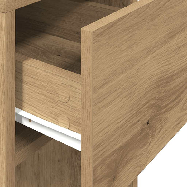 Computerschrank Artisan-Eiche mit Schublade