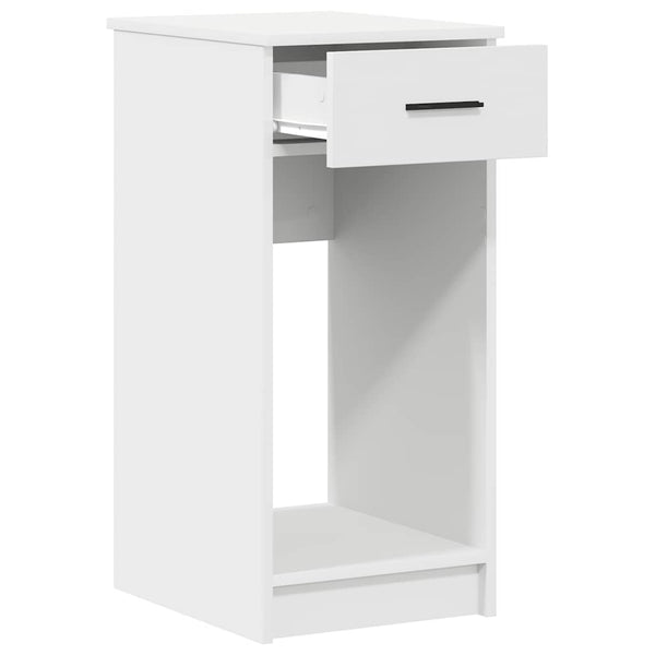 vidaXL Armoire informatique avec tiroir Blanc 35x45x77 cm