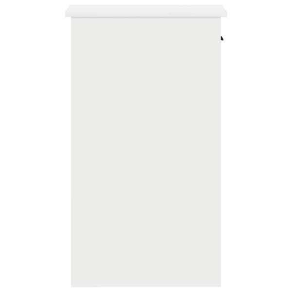 vidaXL Armoire informatique avec tiroir Blanc 35x45x77 cm