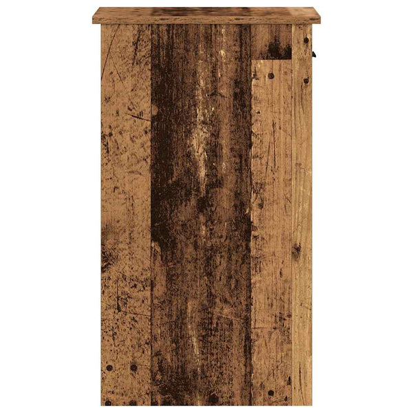 Computerschrank Altholz-Optik, 35x45x77 cm