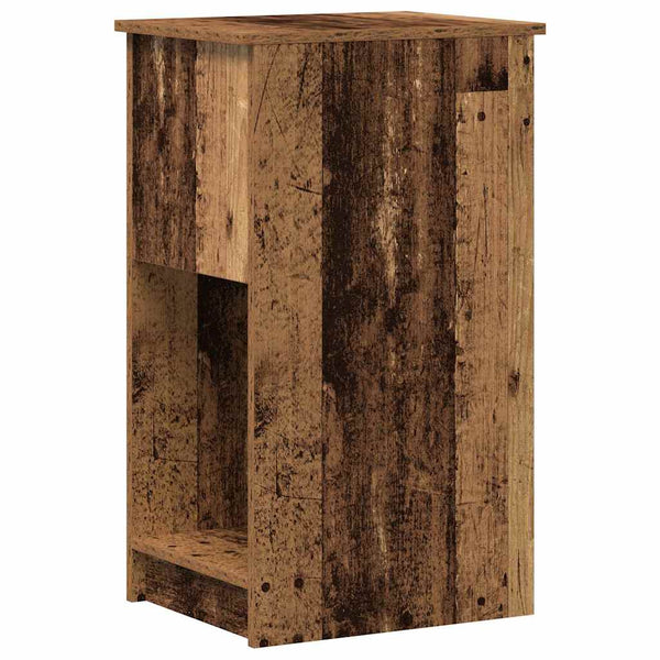 Computerschrank Altholz-Optik, 35x45x77 cm