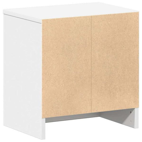 Weißer Nachttisch mit Schublade 39x28x41 cm