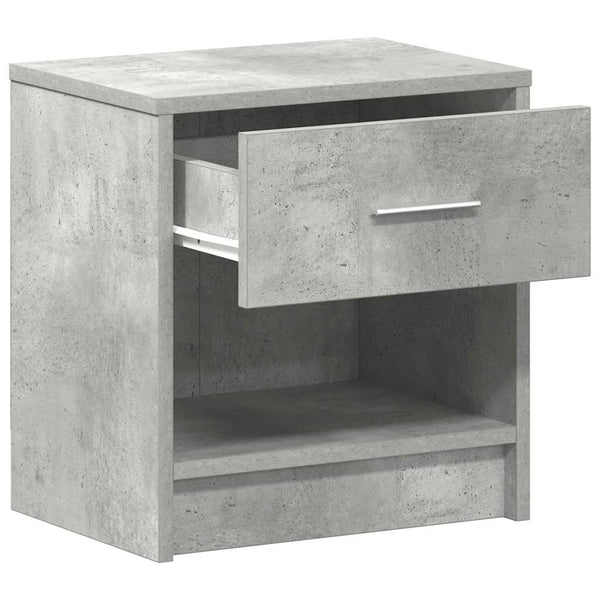 Nachttische 2er Set Betongrau