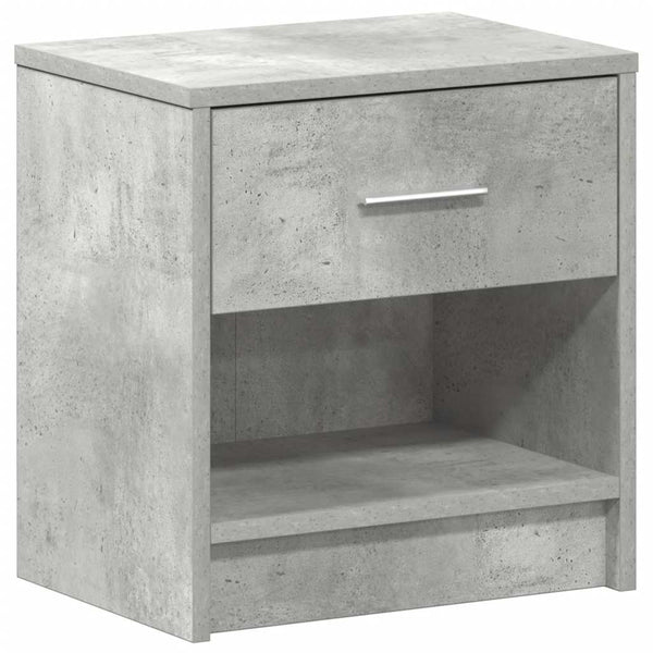 Nachttische 2er Set Betongrau