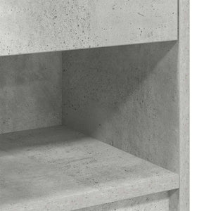 Nachttische 2er Set Betongrau