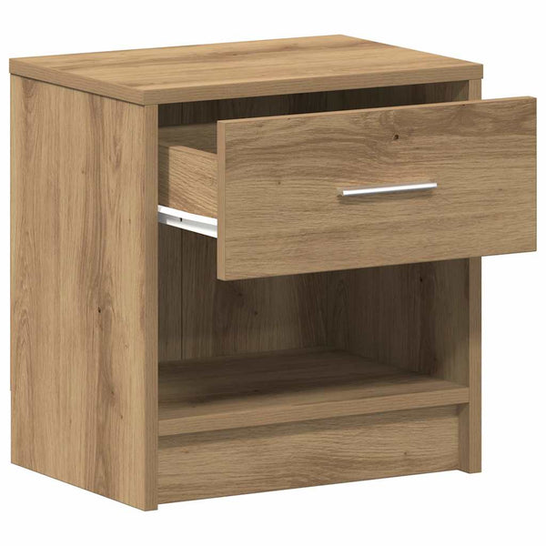 Nachttisch Artisan-Eiche mit Schublade