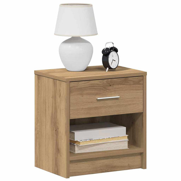 Nachttische 2er Set Artisan Eiche 39x28x41 cm