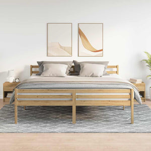 Nachttische 2er Set Artisan Eiche 39x28x41 cm