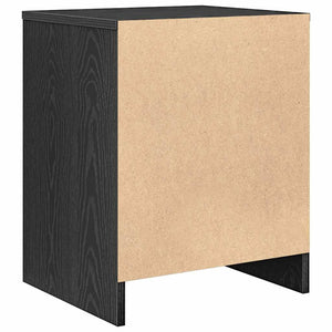 Nachttische Schwarz 40x34x50 cm, 2er-Set