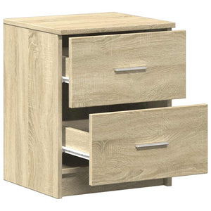 Nachttisch Sonoma-Eiche mit 2 Schubladen