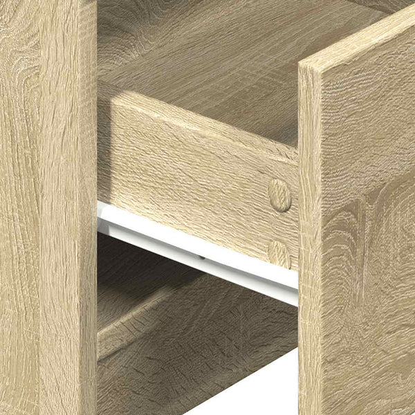 Nachttisch Sonoma-Eiche mit 2 Schubladen