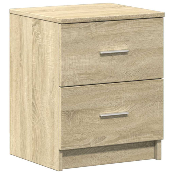 Nachttische Sonoma-Eiche, 2er Set