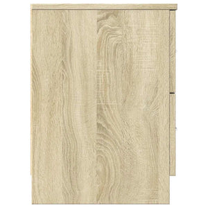 Nachttische Sonoma-Eiche, 2er Set