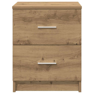 Nachttisch Artisan-Eiche mit 2 Schubladen