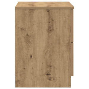 Nachttisch Artisan-Eiche mit 2 Schubladen