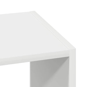 Stapelbare Bücherregale, 2er Set, Weiß