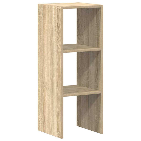 Stapelbares Bücherregal Sonoma-Eiche 30x30x80 cm