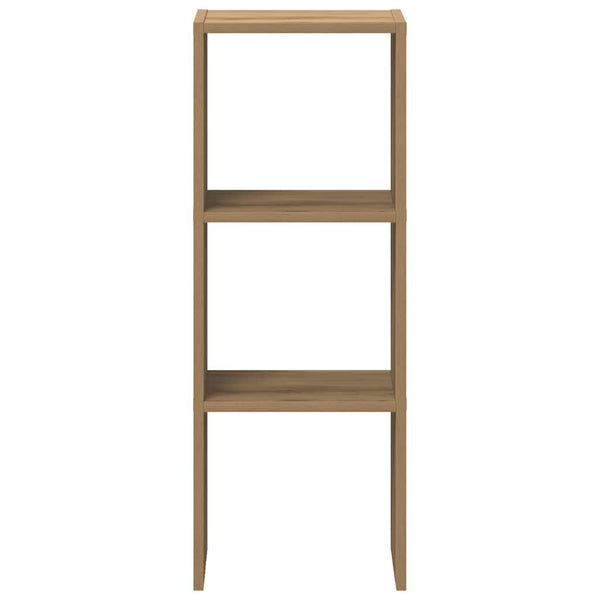 Stapelbares Bücherregal Artisan Eiche 30x80 cm