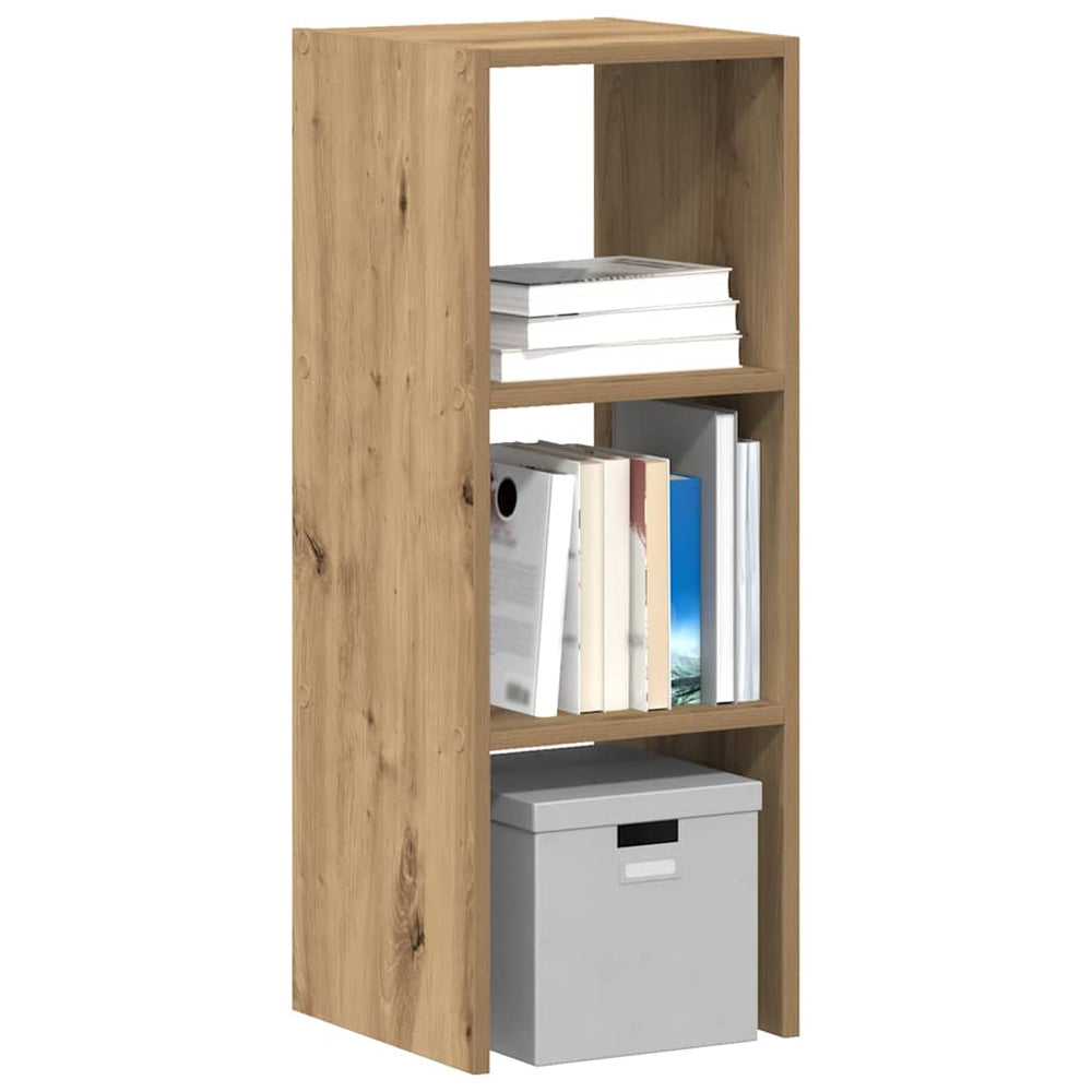 vidaXL Stackable Bookshelf Artisan Oak 30x30x80 cm Engineered Wood
