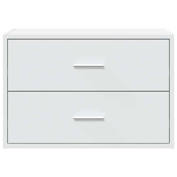 Weißer Schrank mit 2 Schubladen