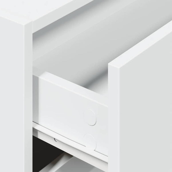 Weißer Schrank mit 2 Schubladen