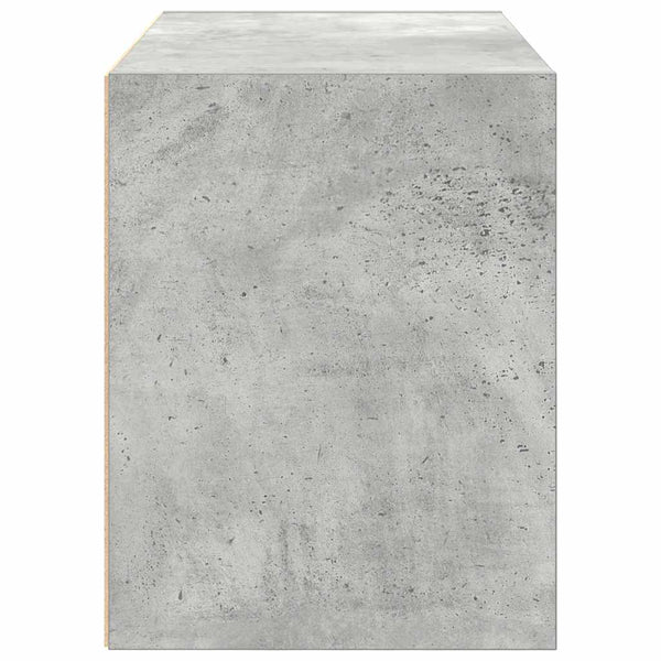 Schrank Betongrau mit 2 Schubladen