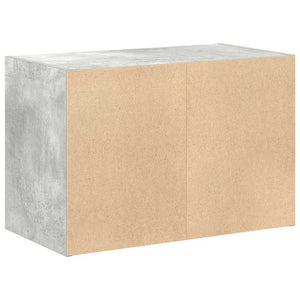 Schrank Betongrau mit 2 Schubladen