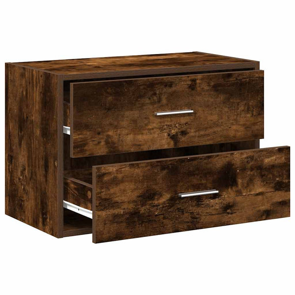 Schrank Räuchereiche mit 2 Schubladen