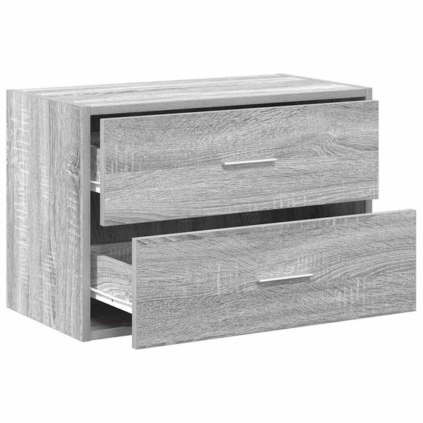 Grau Sonoma Kommode mit 2 Schubladen