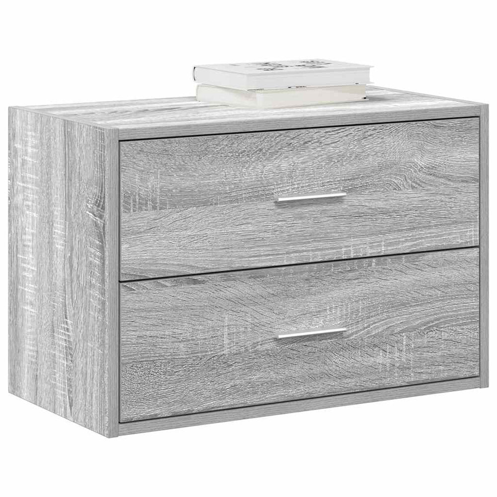 Grau Sonoma Kommode mit 2 Schubladen