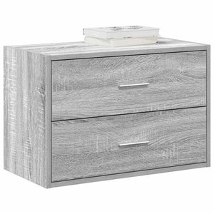Grau Sonoma Kommode mit 2 Schubladen