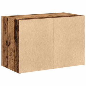 Schrank mit 2 Schubladen Altholz-Optik