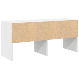 Stapelbares Schuhregal, Weiß, 89,5 cm