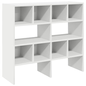 Stapelbare Schuhregale, 2er-Set, Weiß
