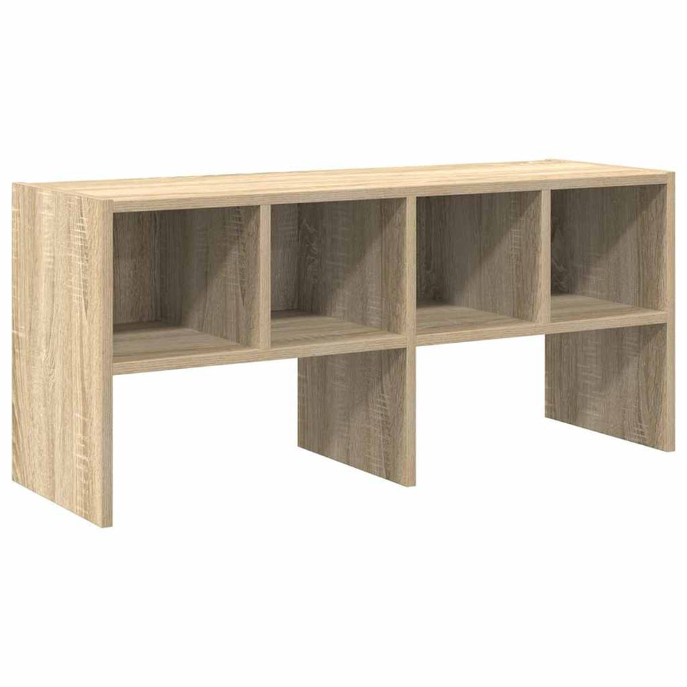 vidaXL Étagère à chaussures empilable Chêne Sonoma 89,5x30x40 cm