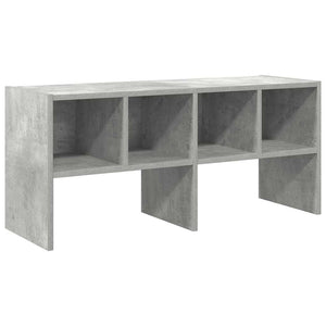 Stapelbares Schuhregal Betongrau