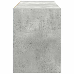 Stapelbares Schuhregal Betongrau