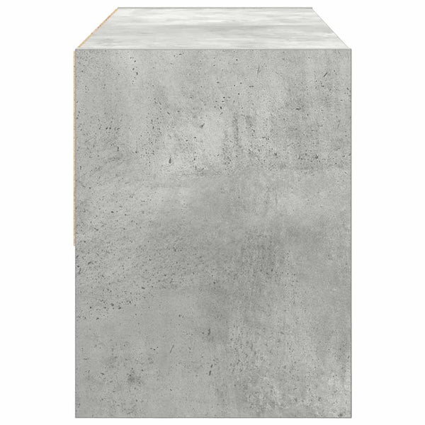 Stapelbares Schuhregal Betongrau