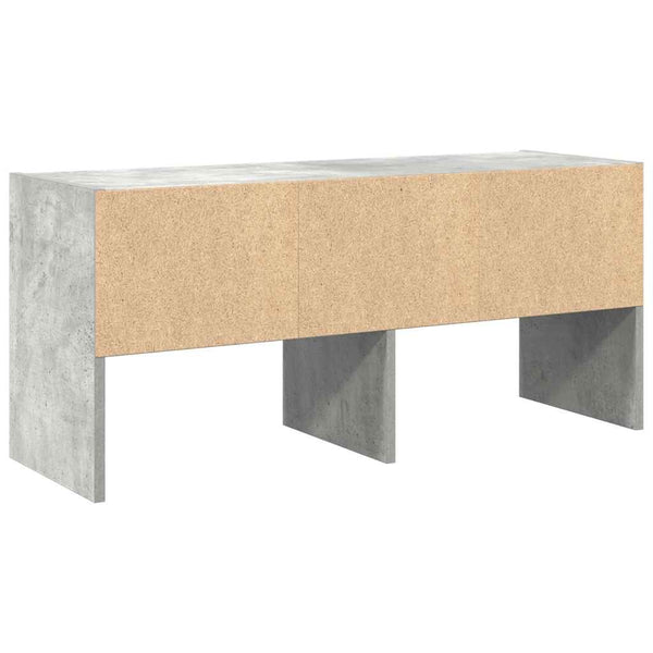 Stapelbares Schuhregal Betongrau